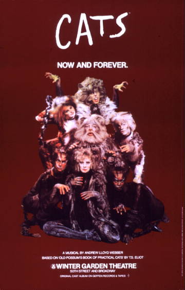 Advertising poster for CATS